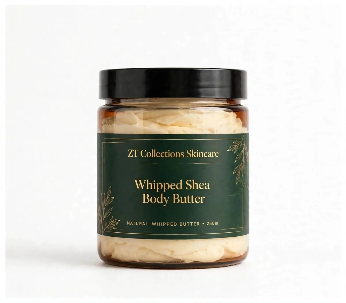 Whipped Shea Body Butter, 250 ml, ZT Collections Skincare